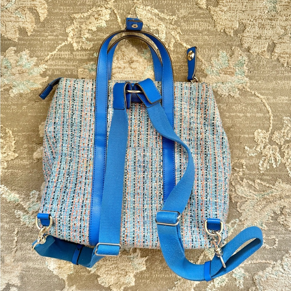 Henri Bendel Small Jetsetter Backpack in Tweed Pattern - Picture 3 of 13